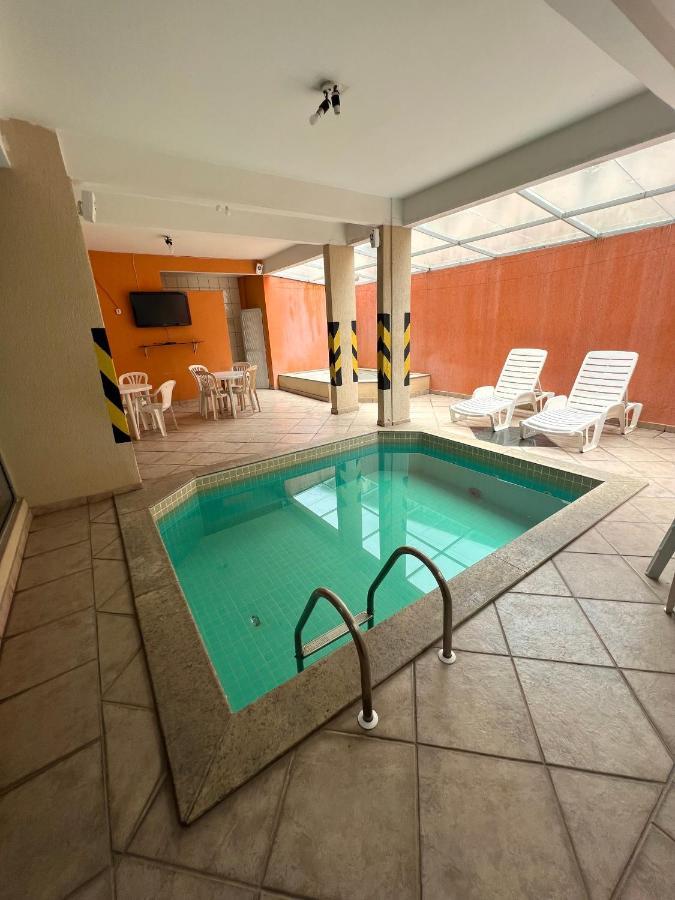 Hotel Thermas Da Mantiqueira - Pocos De Caldas - De Frente Para A Praca Central E Relogio Floral Dış mekan fotoğraf