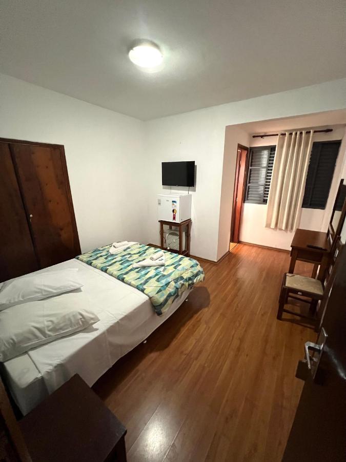 Hotel Thermas Da Mantiqueira - Pocos De Caldas - De Frente Para A Praca Central E Relogio Floral Dış mekan fotoğraf